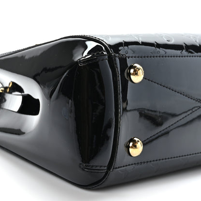 Louis Vuitton Vernis Montaigne BB Black 7 of 8