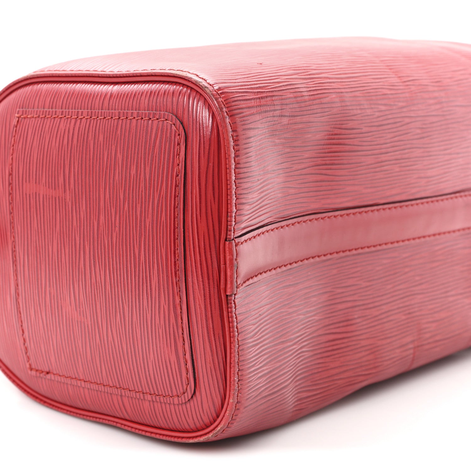 Louis Vuitton Epi Speedy 25 Castillan Red 9 of 11