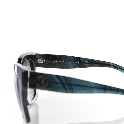 Chanel Acetate Mirror CC Square Fall Sunglasses 5357 Dark Blue 6 of 8