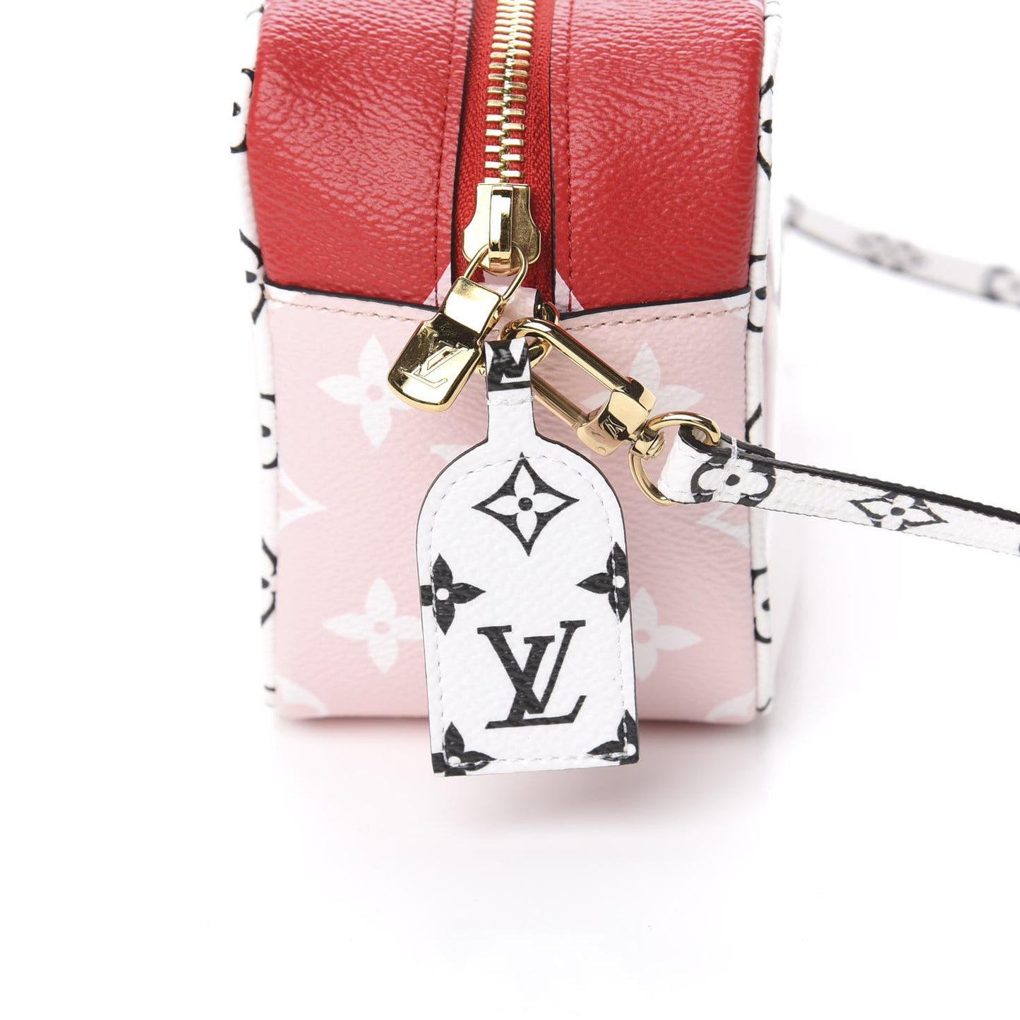 Monogram Giant Beach Pouch Rouge