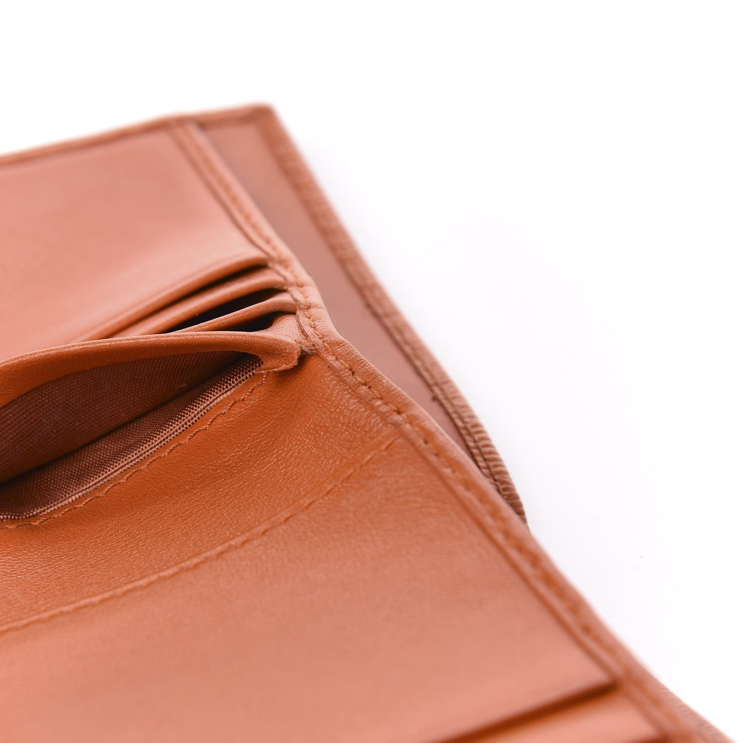 Prada Vitello Move Bifold Wallet Papaya 7 of 7