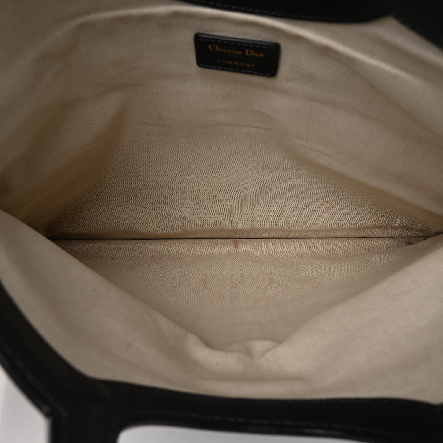Christian Dior Oblique Fold Over Clutch Blue 5 of 10