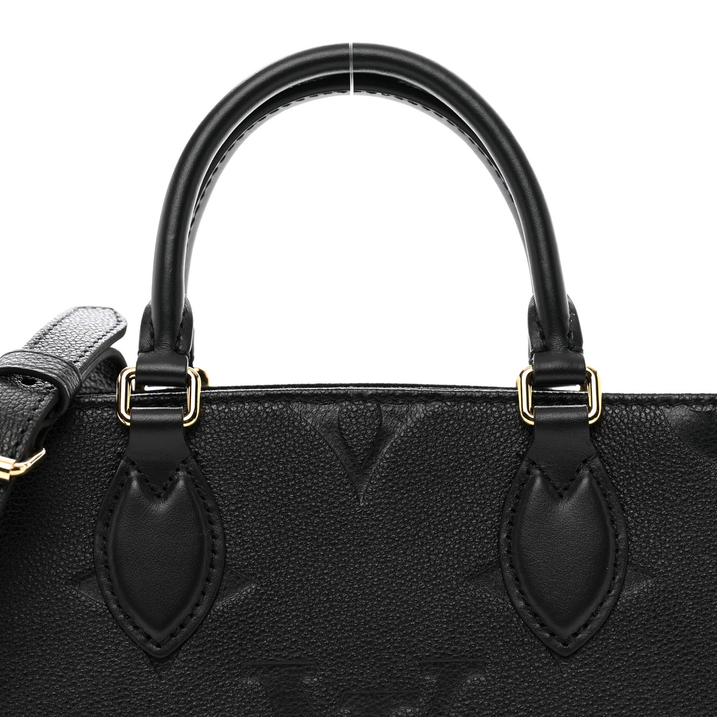 LOUIS VUITTON Empreinte Monogram Giant Onthego PM Black