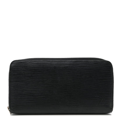 Louis Vuitton Epi Zippy Wallet Black 1 of 9