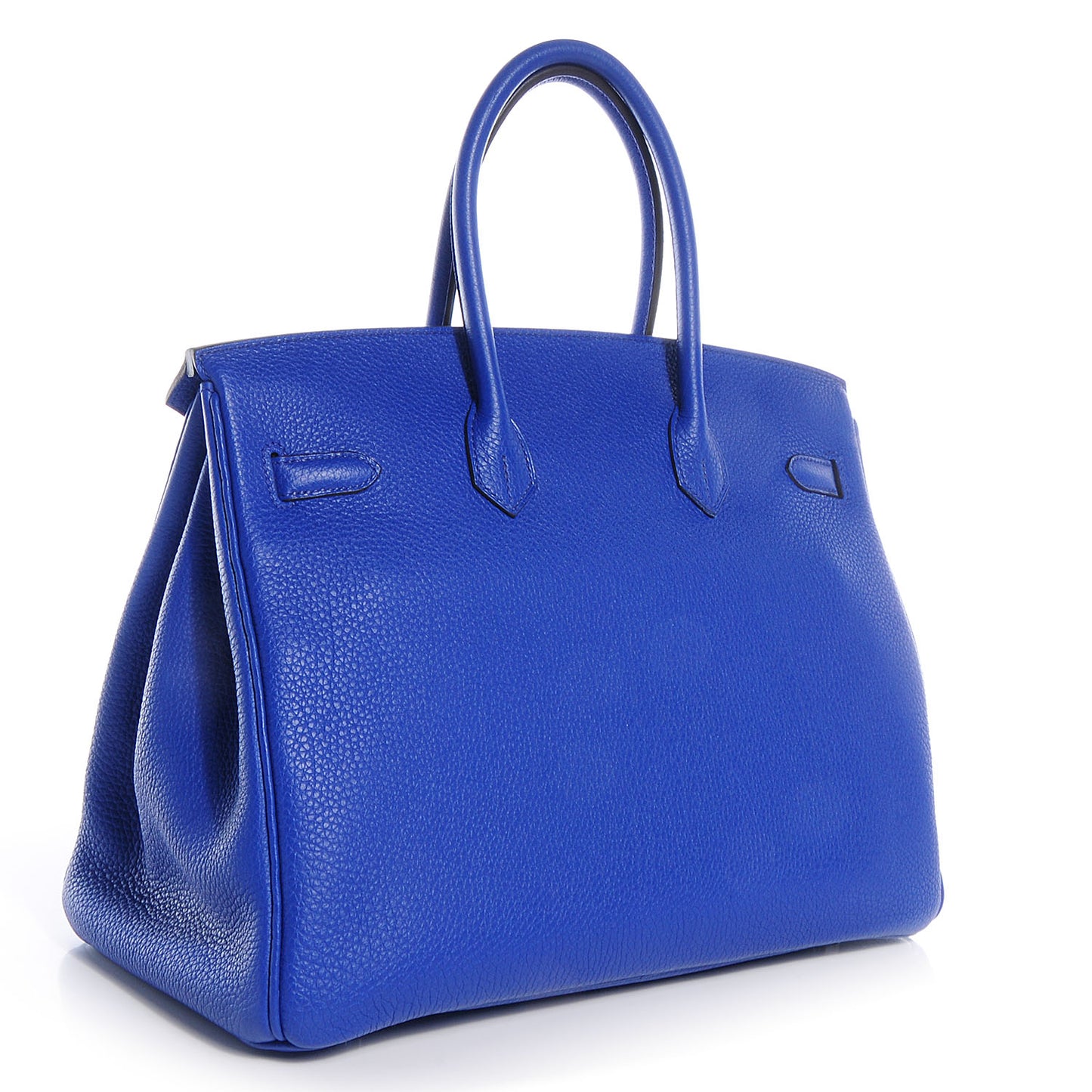 Togo Birkin 35 Bleu Electrique