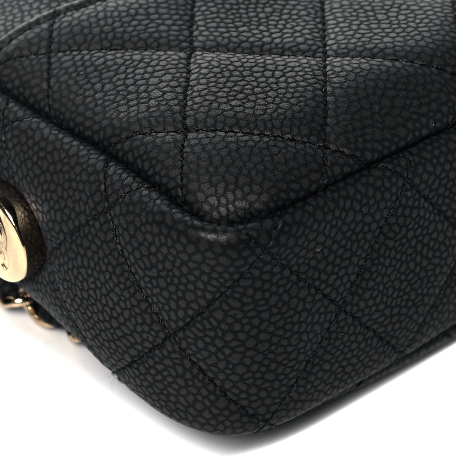 Chanel Caviar Quilted Mini Coco Tassel Camera Case Black 5 of 10
