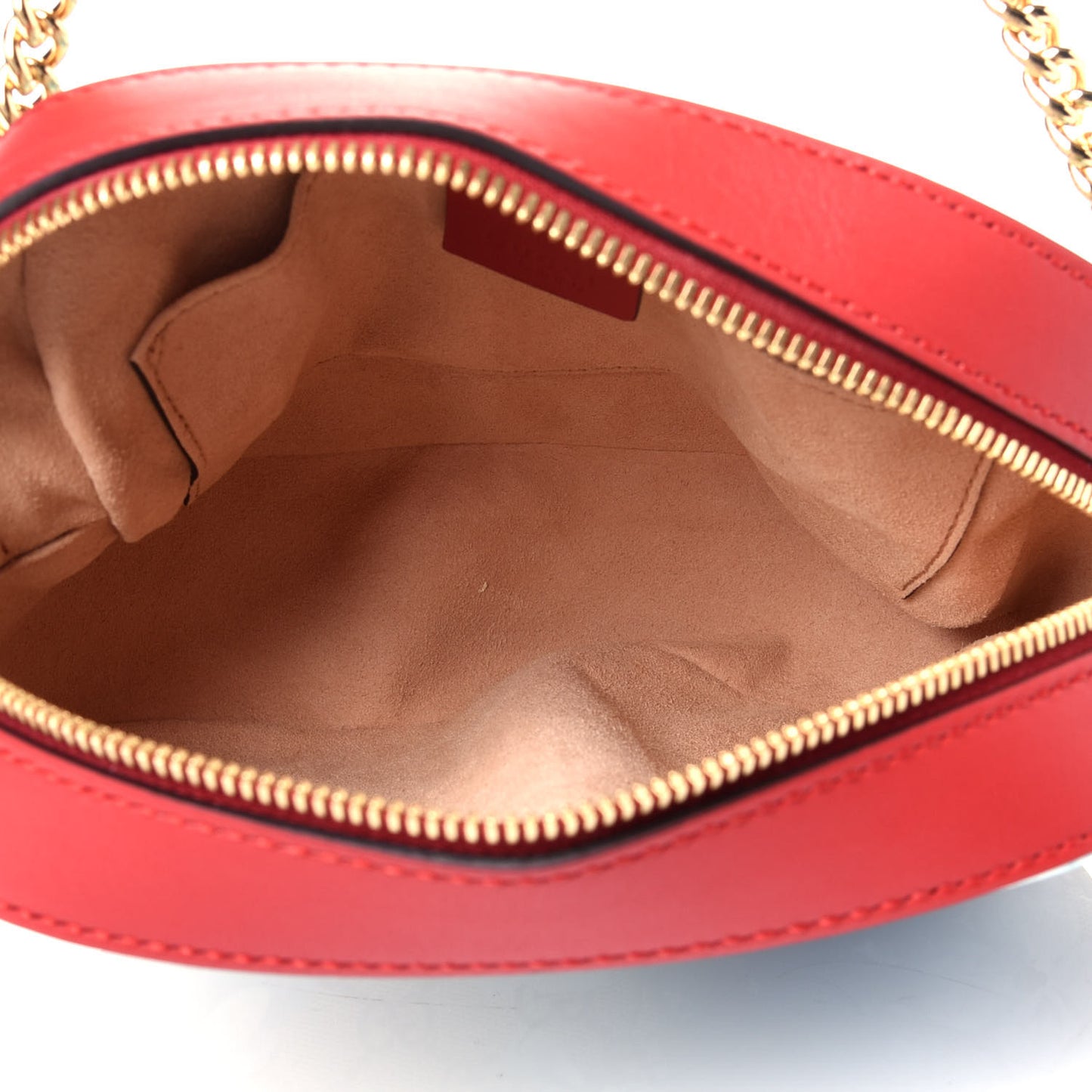GG Supreme Monogram Blooms Mini Chain Shoulder Bag Beige Blue Navy Hibiscus Red