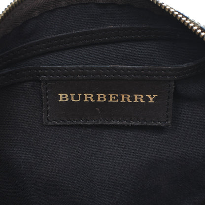 Burberry Haymarket Check Small Chester Bowling Bag Chocolate 6 of 7