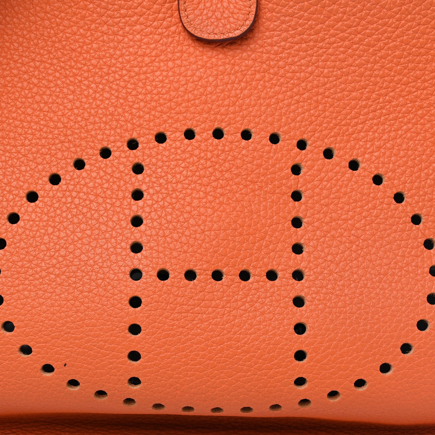 Hermes Taurillon Clemence Evelyne III PM Orange 8 of 12
