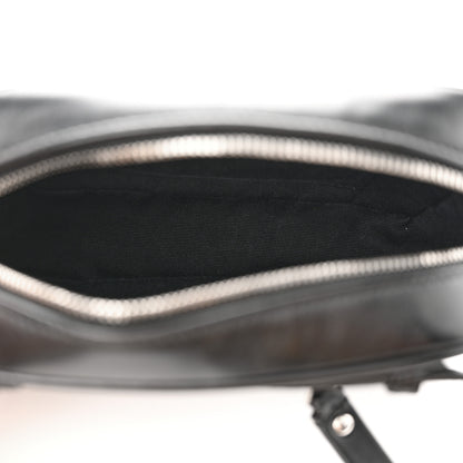 Saint Laurent Calfskin Matelasse Monogram Lou Belt Bag Black 5 of 10