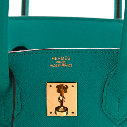 Hermes Epsom Birkin 35 Bleu Paon 5 of 13