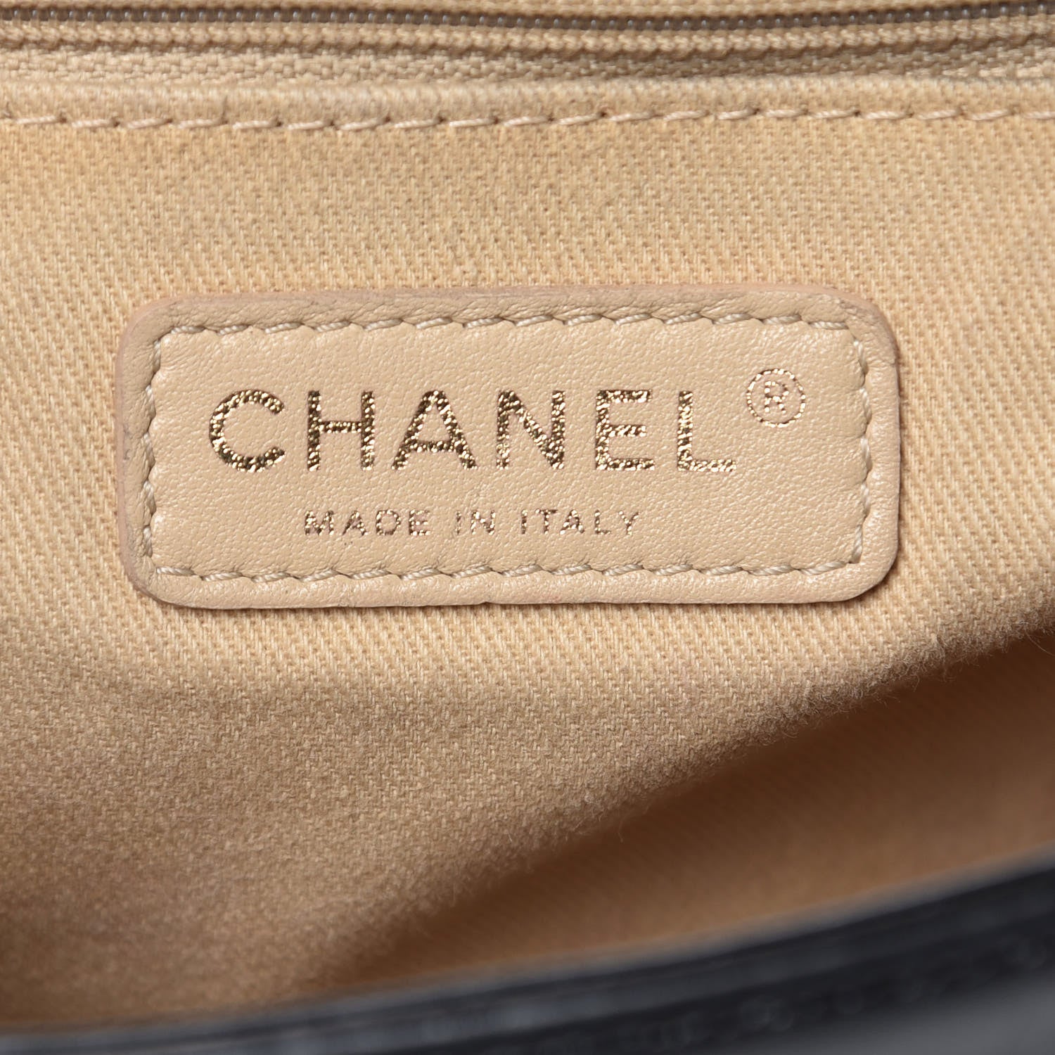 Chanel Glazed Calfskin Quilted Large Boy Flap Black 6 of 12