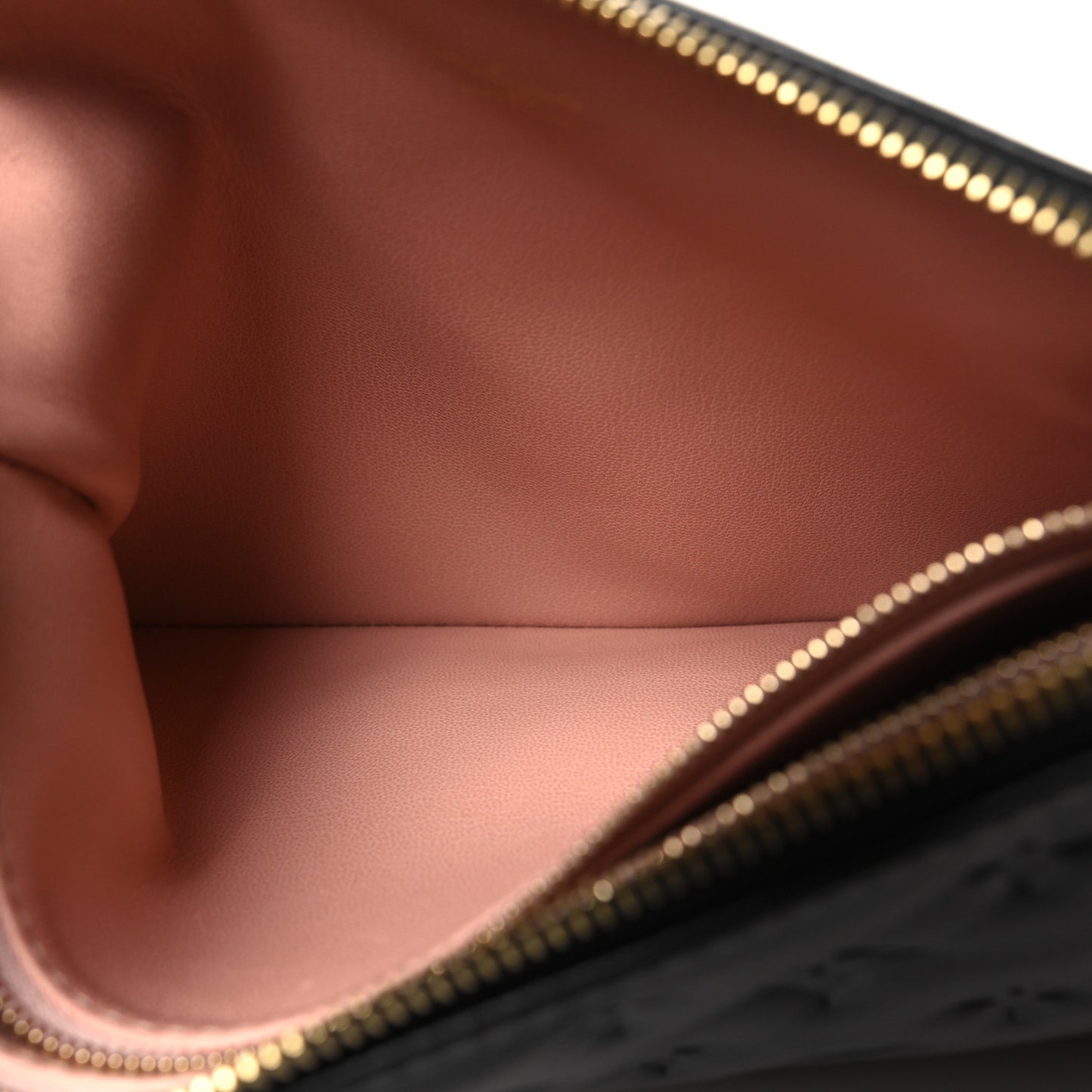Lambskin Embossed Monogram Coussin PM Black