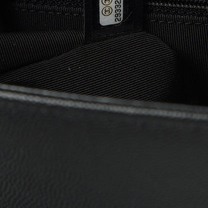 Chanel Caviar Quilted New Medium Boy Flap Black 8 of 11