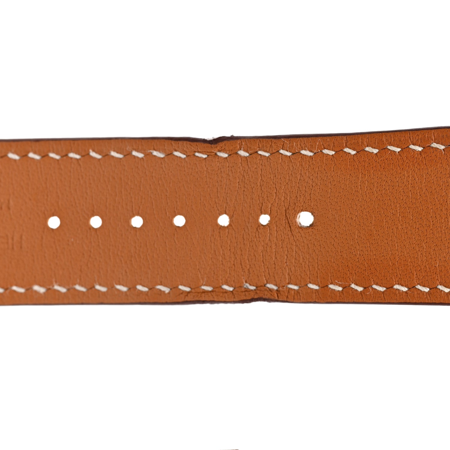 Hermes Barenia 44mm Apple Watch Single Tour Band Fauve 4 of 4