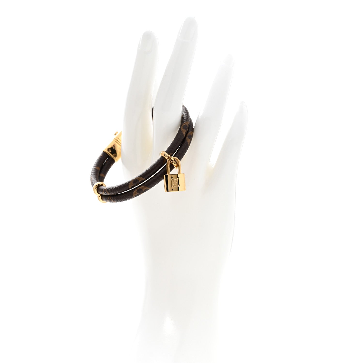 Louis Vuitton Monogram Keep It Twice Bracelet 19 2 of 4