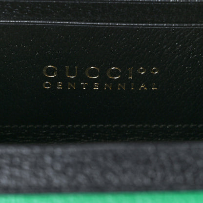 Gucci Grained Calfskin Gucci 100 Mini Bag Green 5 of 8