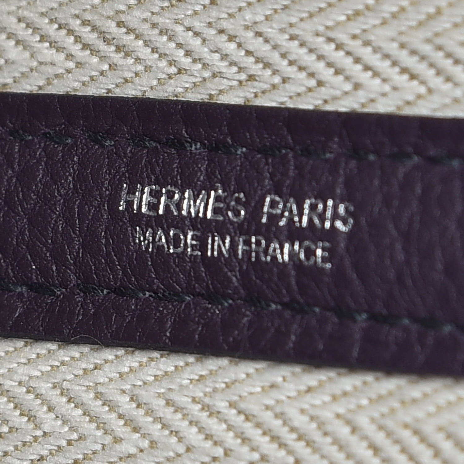 Hermes Vache Country Garden Party 30 TPM Raisin 8 of 11