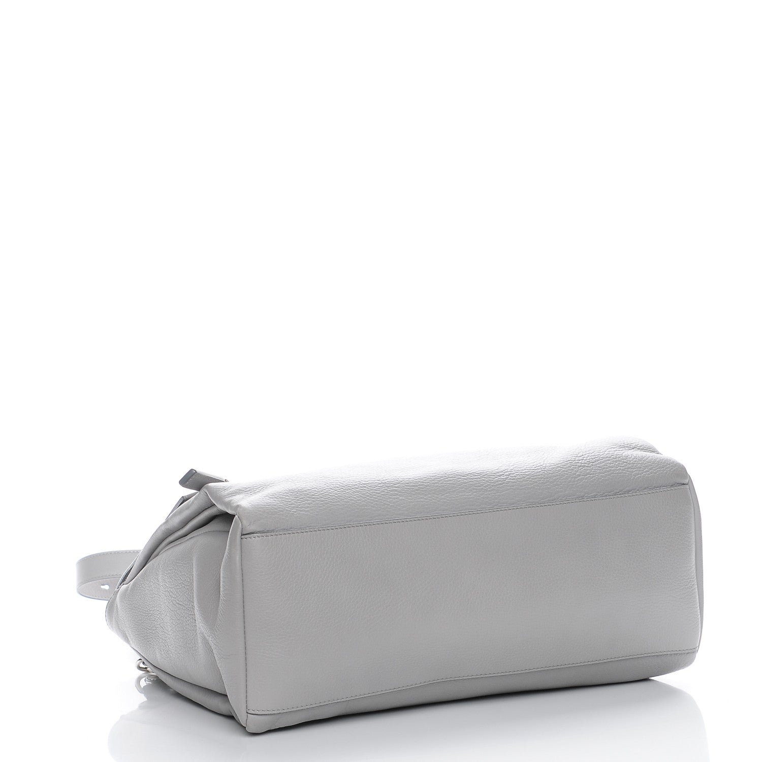 Givenchy Grained Calfskin Medium Pandora Pure Flap Bag Pearl Grey 5 of 8