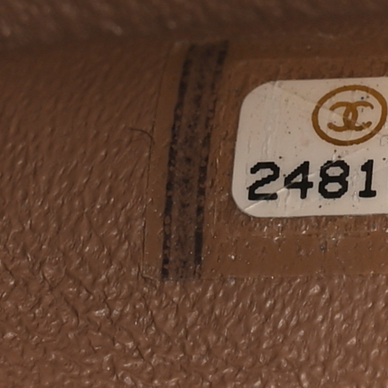 Caviar Quilted Jumbo Double Flap Beige