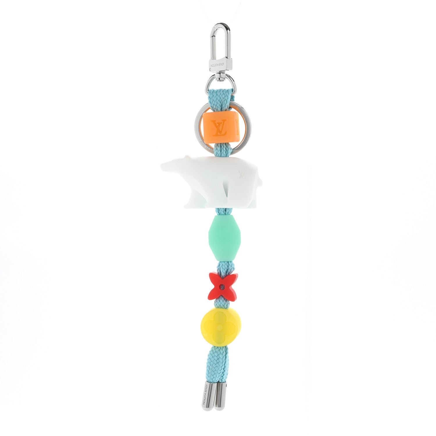 Louis Vuitton Play Polar Bear Key Holder Bag Charm Multicolor 1 of 5