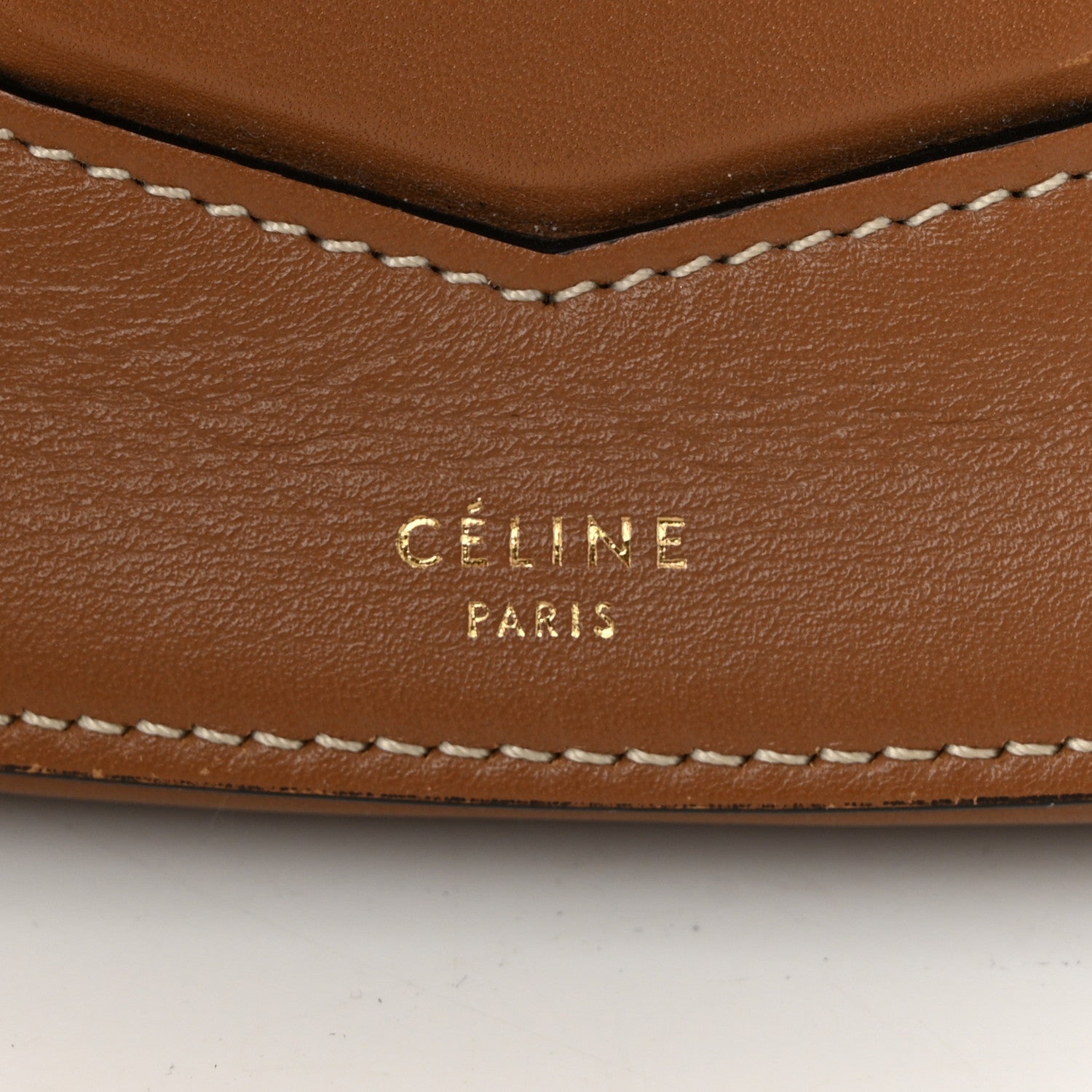 Celine Supersoft Calfskin Medium Trotteur Caramel 7 of 15