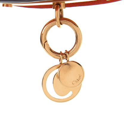 Chloe Calfskin Small Nile Bracelet Minaudiere Bag Sepia Red 10 of 12