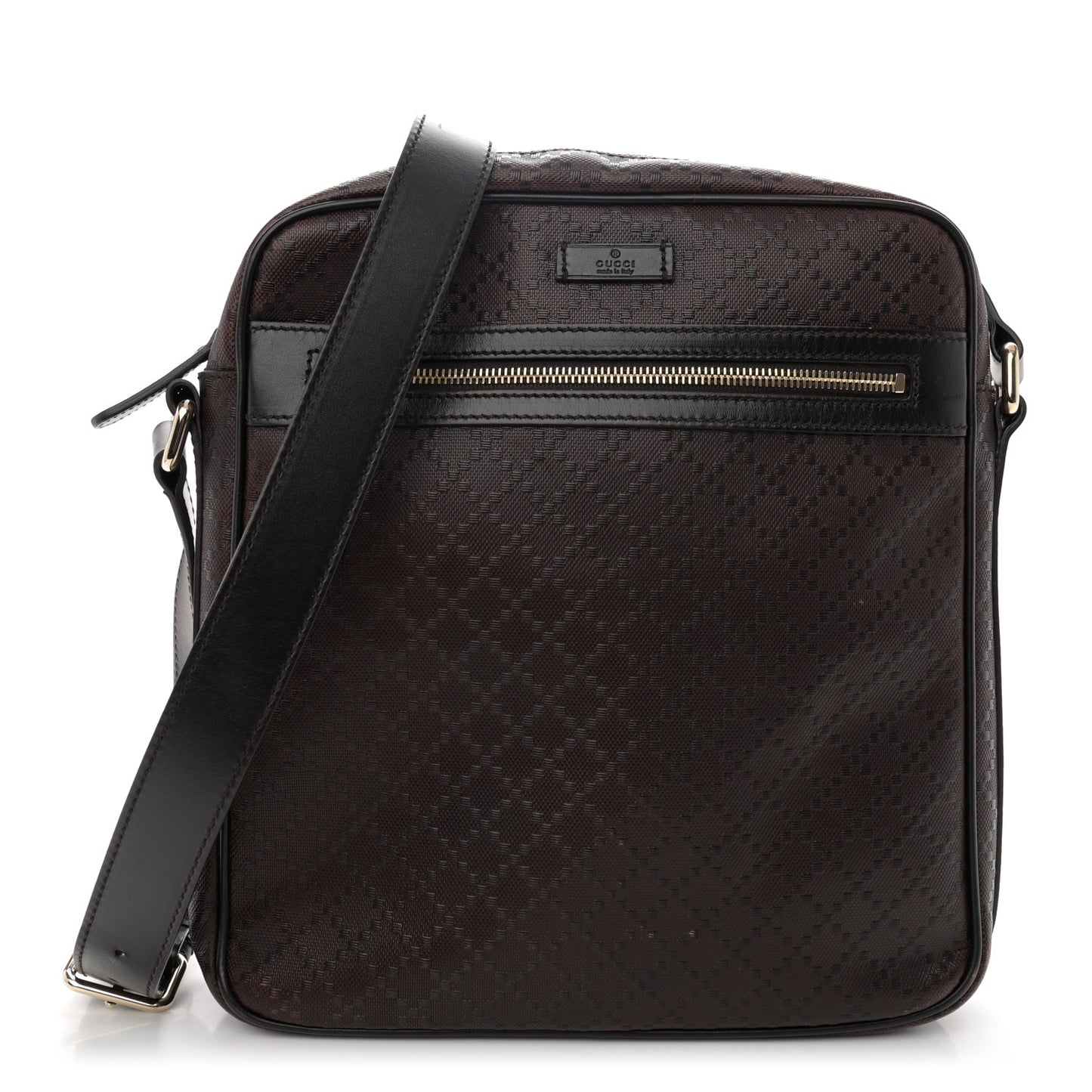 Bright Diamante Medium Messenger Bag Testa Di Moro