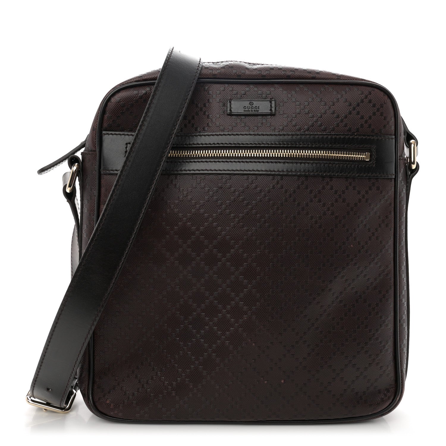 Gucci Bright Diamante Medium Messenger Bag Testa Di Moro 1 of 14