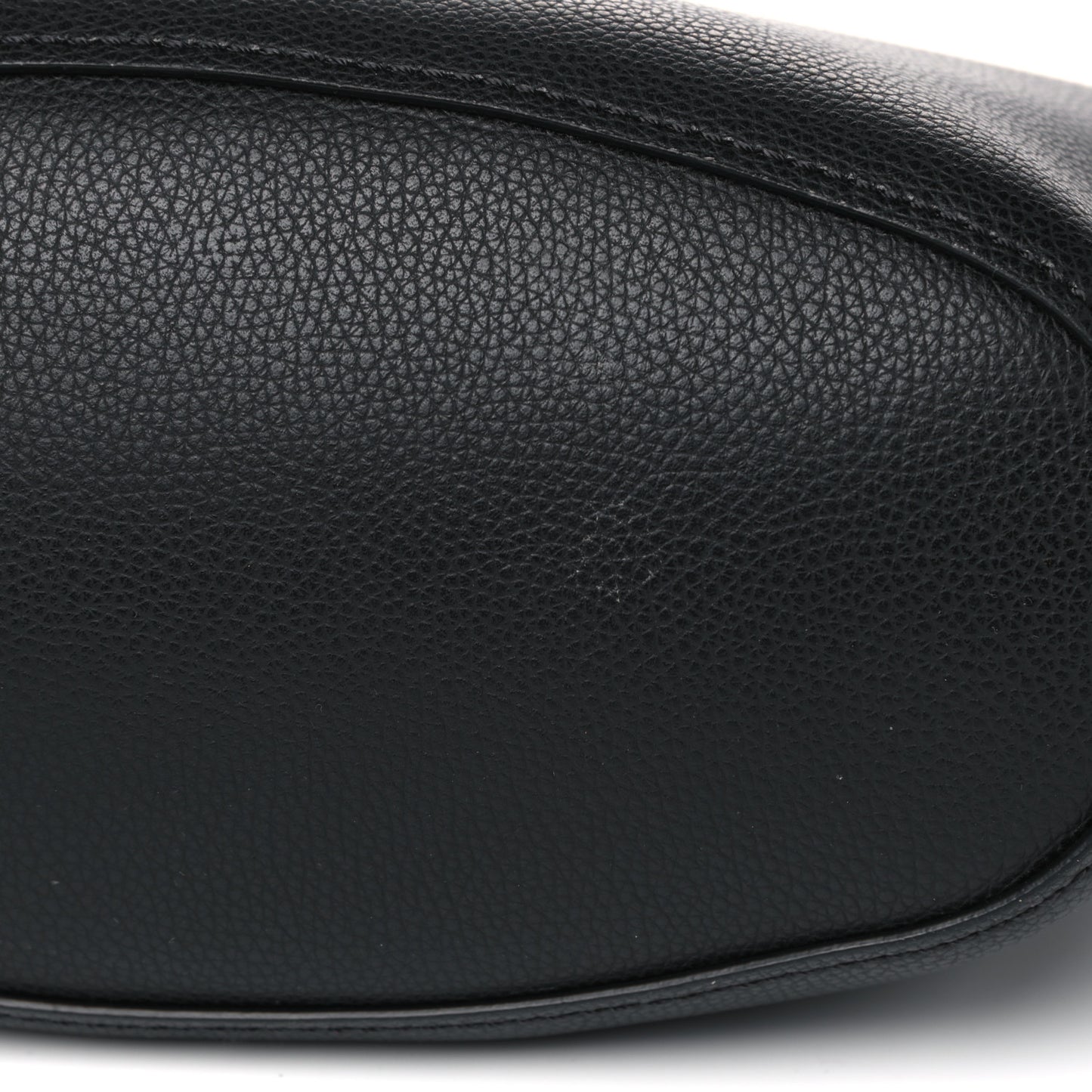 Smooth Grained Calfskin Small Aby Tote Black