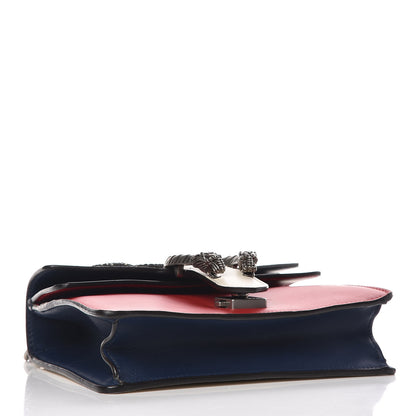 Gucci Calfskin Crystal Snake Embroidered Mini Dionysus Shoulder Bag Mystic White Hibiscus Red Blue Agata 4 of 9