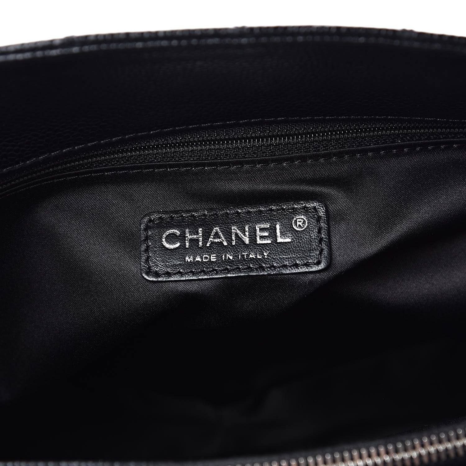 Chanel Caviar Quilted Grand Shopping Tote GST Black 6 of 12