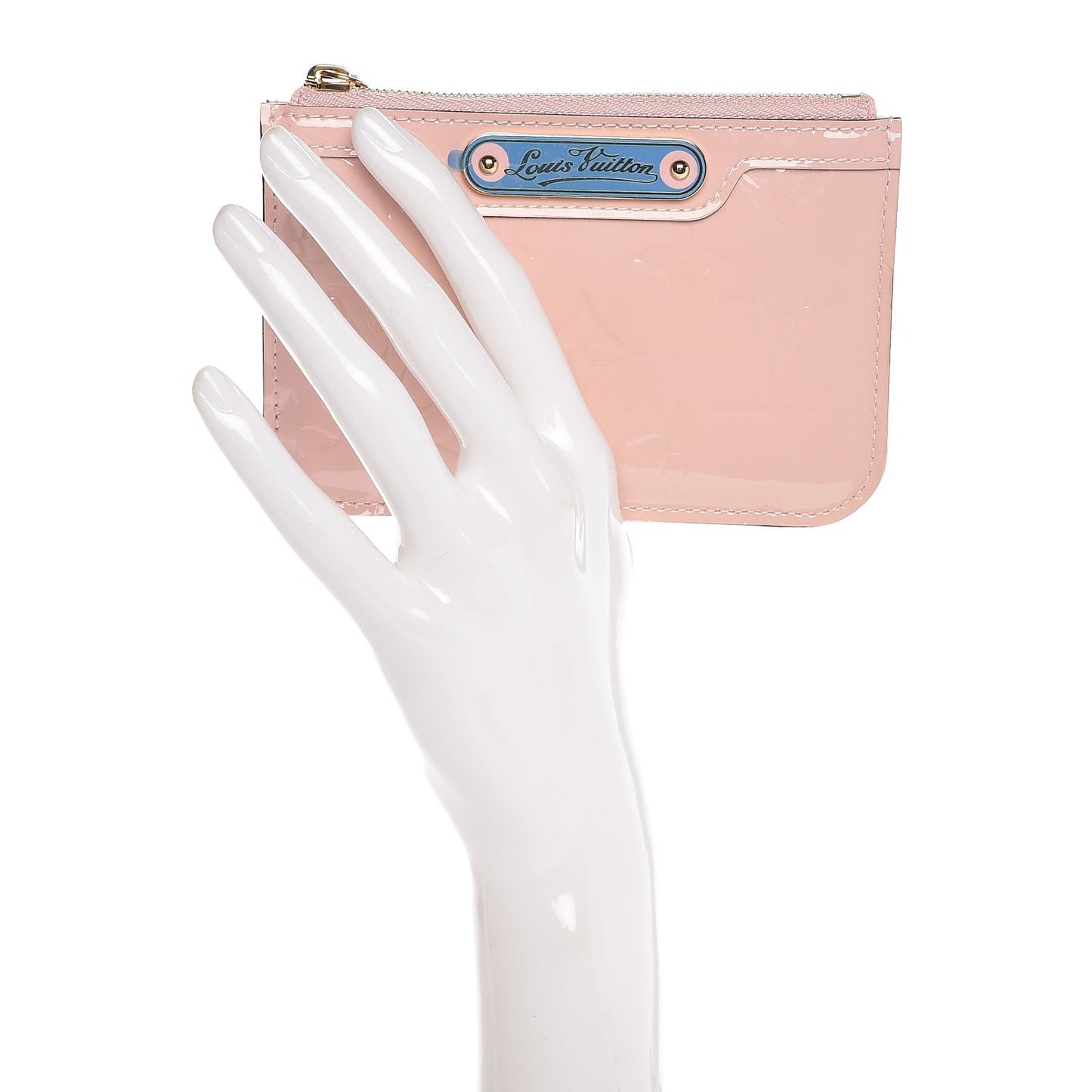 Vernis Key Pouch Rose Ballerine