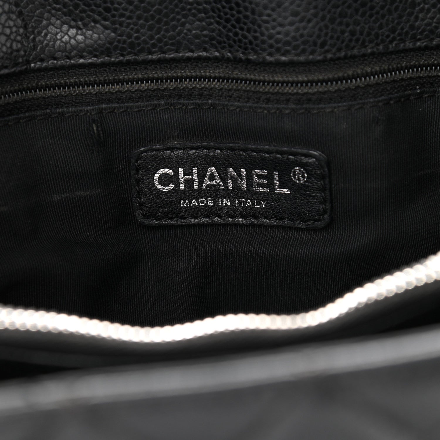 Chanel Caviar Quilted Grand Shopping Tote GST Black 7 of 21
