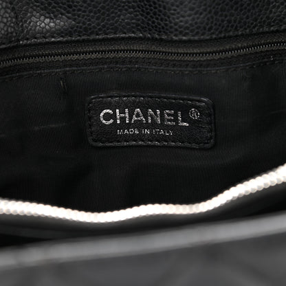 Chanel Caviar Quilted Grand Shopping Tote GST Black 7 of 21