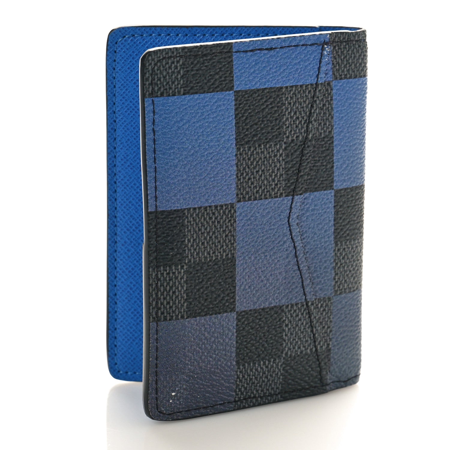 Louis Vuitton Damier Graphite Giant Pocket Organizer Blue 3 of 11