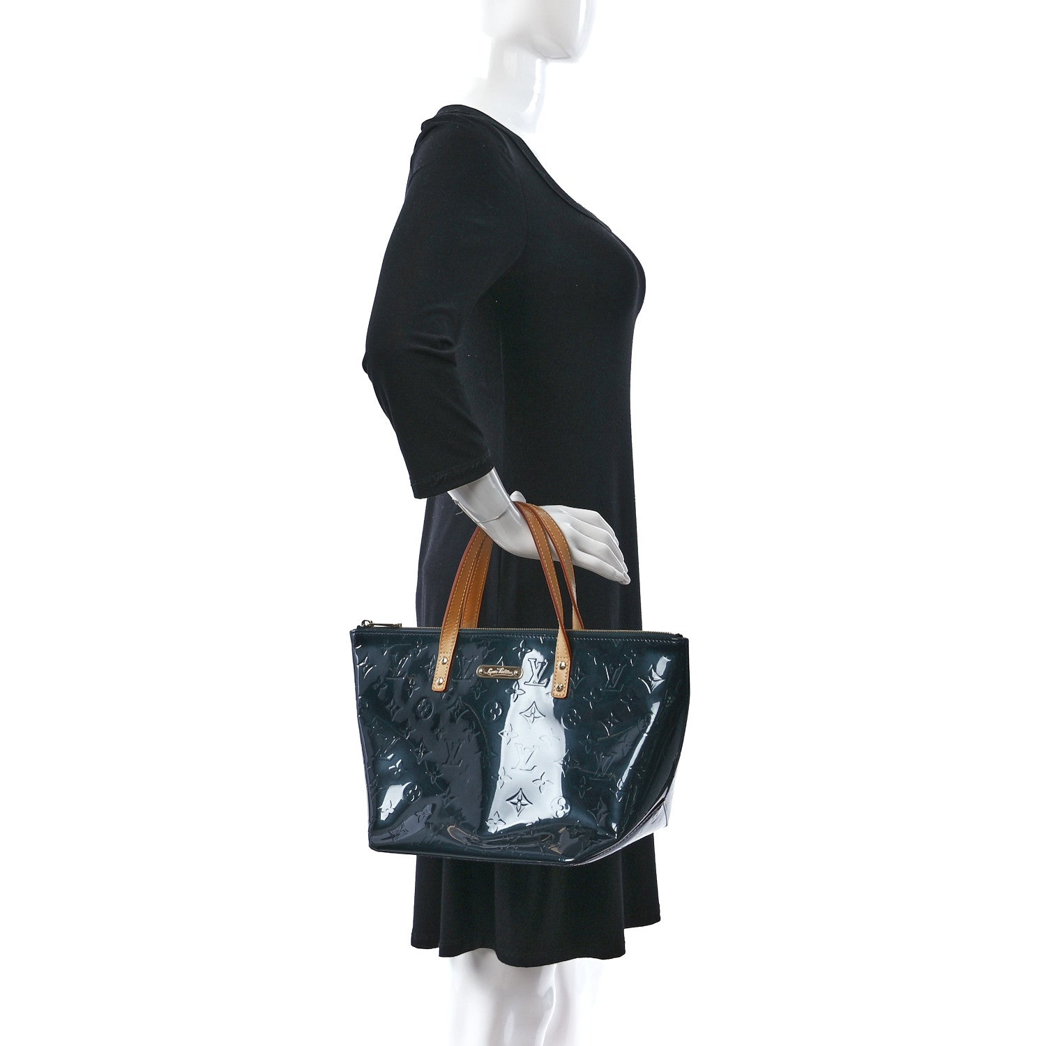 Louis Vuitton Vernis Bellevue PM Blue Infini 2 of 8