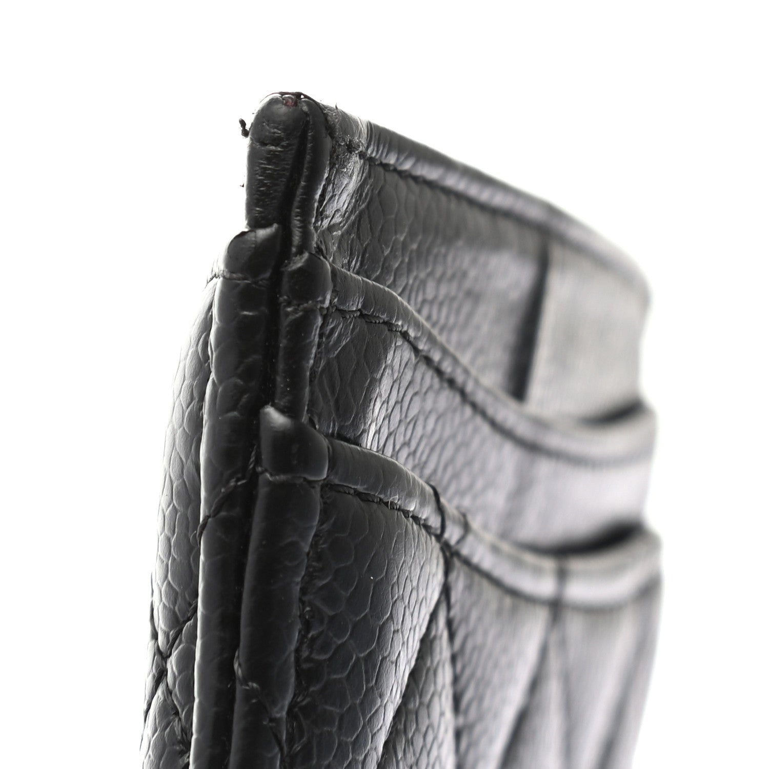 Chanel Caviar Quilted Card Holder Black 9 of 10
