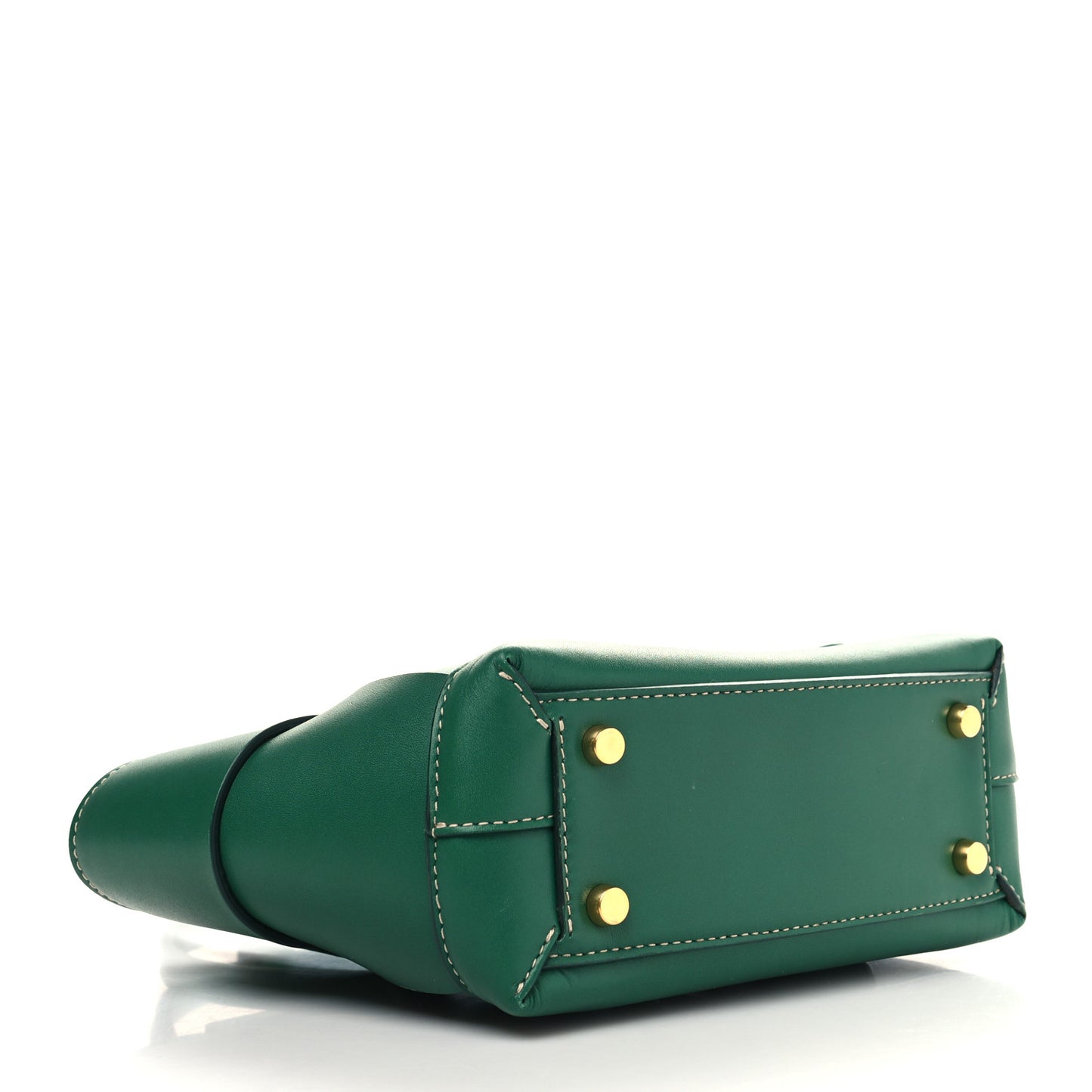 Calfskin Mini Maxi Intrecciato Arco Green