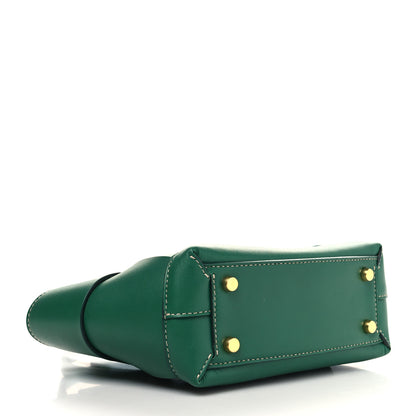 Bottega Veneta Calfskin Mini Maxi Intrecciato Arco Green 4 of 9