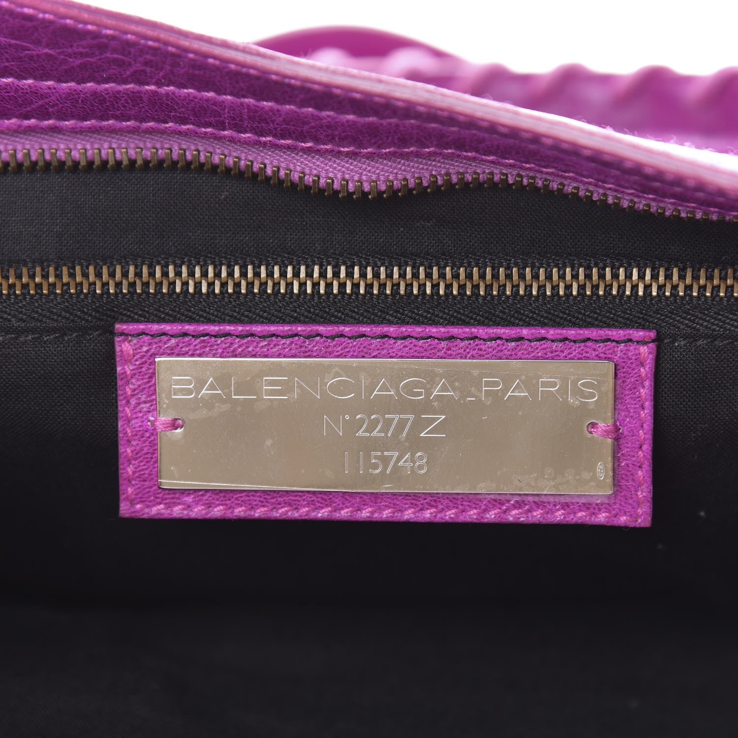 Balenciaga Agneau Classic Hardware City Magenta 6 of 11