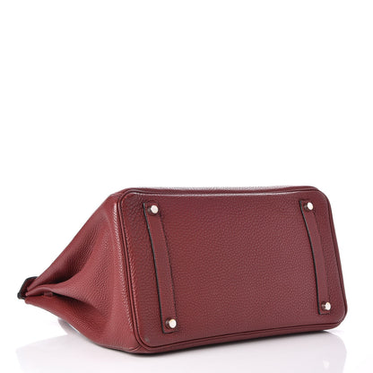 Hermes Togo Birkin 35 Rouge H 4 of 35