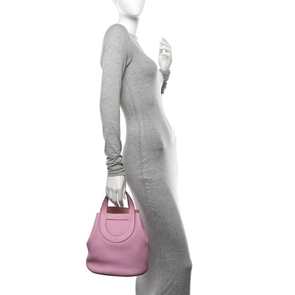 Hermes Taurillon Clemence Swift In-The-Loop 23 Bag Mauve Sylvestre 2 of 11