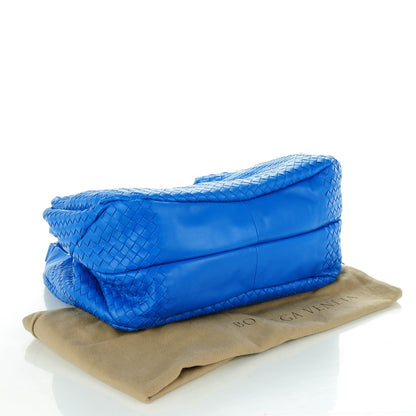 Bottega Veneta Nappa Intrecciato Large Campana Signal Blue 4 of 8