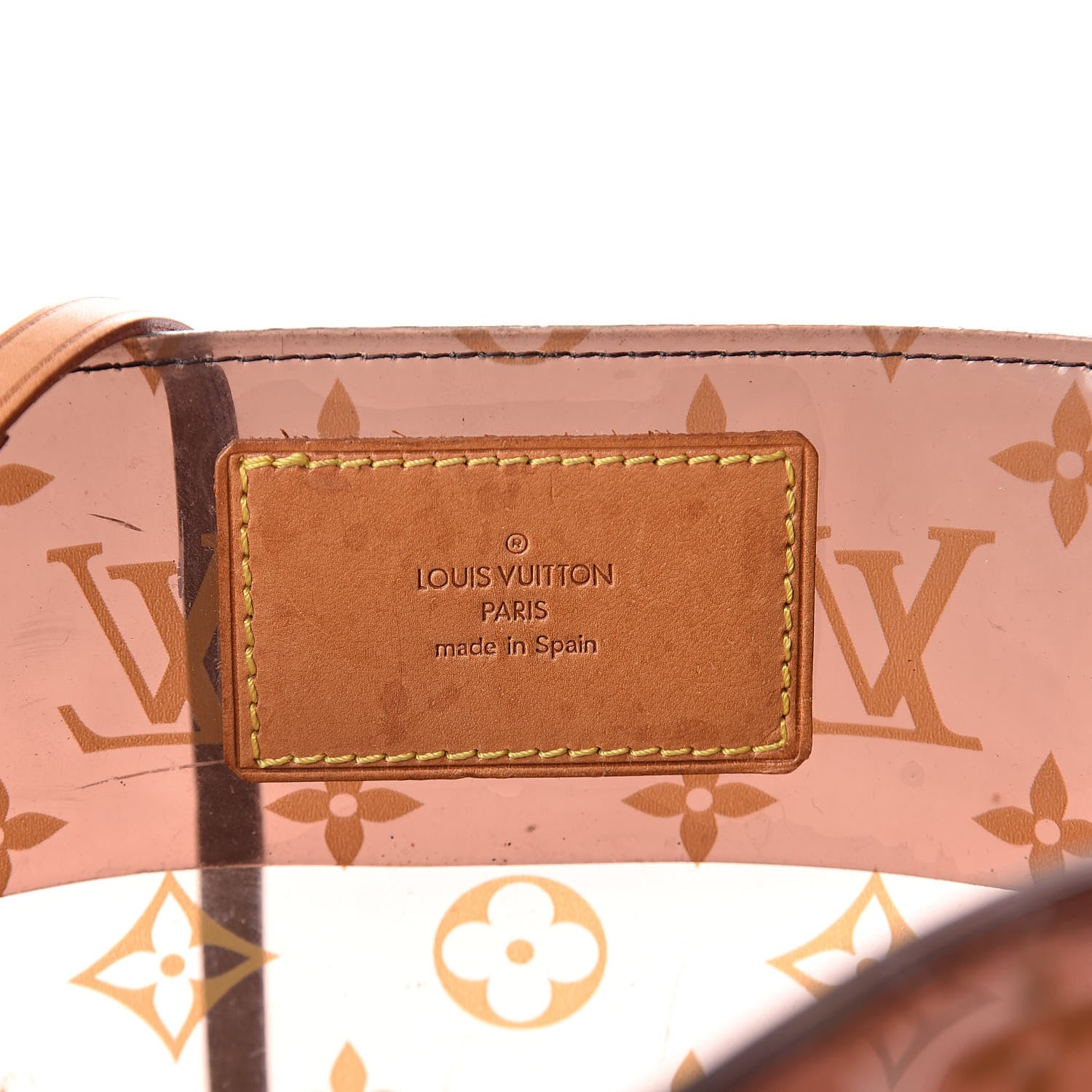 Louis Vuitton Vinyl Cabas Sac Ambre MM 6 of 10