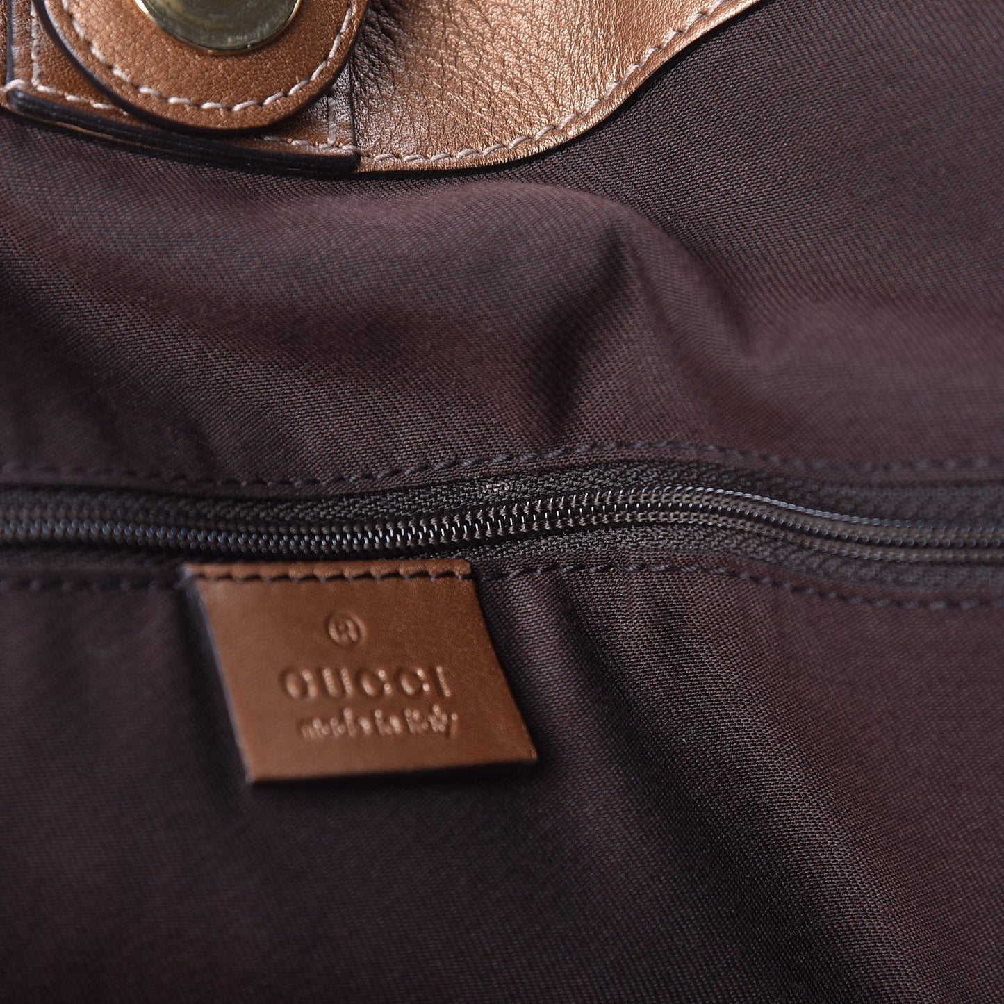 Monogram Large Sukey Tote Bronze