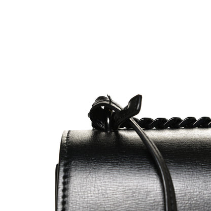 Saint Laurent Calfskin Medium Monogram Sunset Black 13 of 13