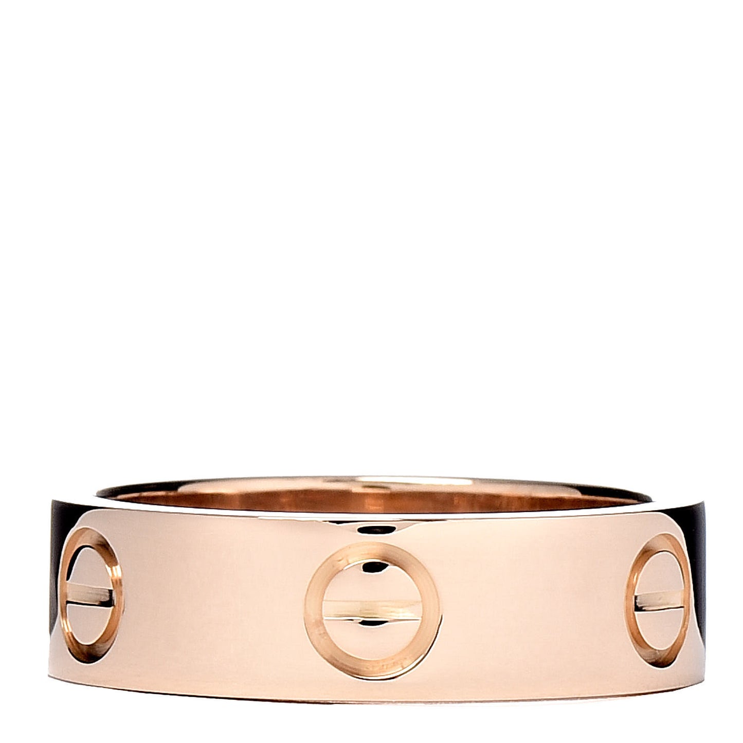 18K Yellow Gold 5.5mm LOVE Ring 53 6.25