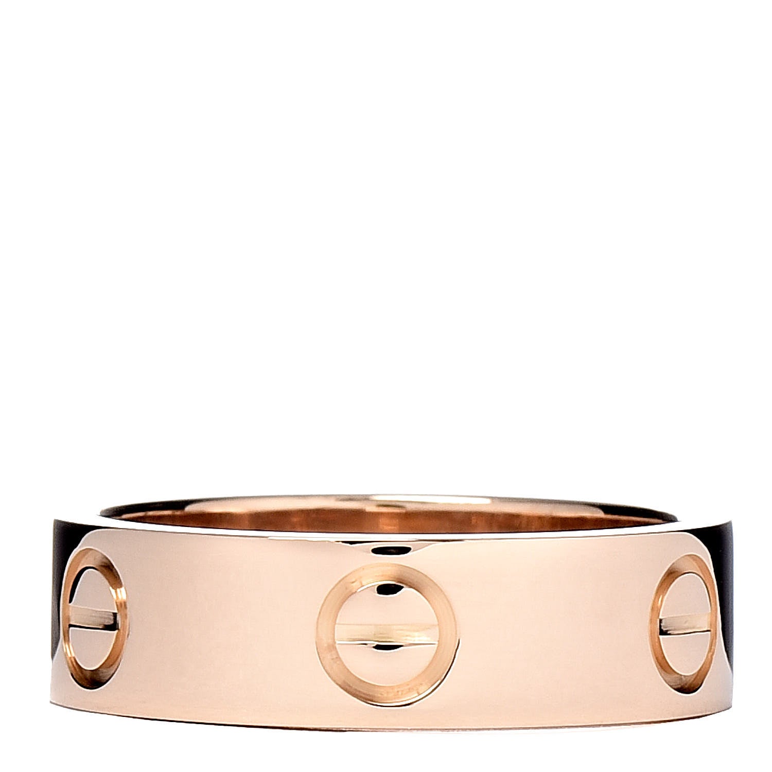 Cartier 18K Yellow Gold 5.5mm LOVE Ring 53 6.25 3 of 5