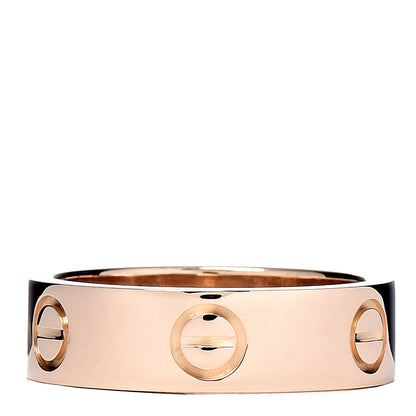 Cartier 18K Yellow Gold 5.5mm LOVE Ring 53 6.25 3 of 5
